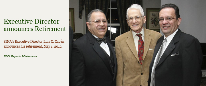 Luis_winter2011 Executive Director Announces Retirement